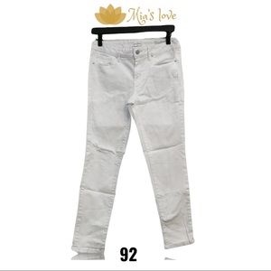 Jessica Simpson,  Rolled Crop Skinny jeans for women, size 8/29, White c…